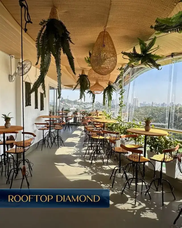 Rooftop Diamond — terraço panorâmico