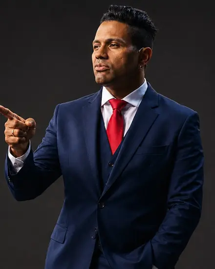 Edilson Aguiais no palco do Encontro Brasileiro de Per&iacute;cia
